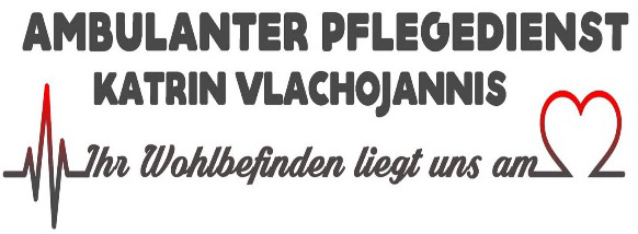 „Ambulante Pflege Katrin Vlachojannis“-Logo, zur Startseite